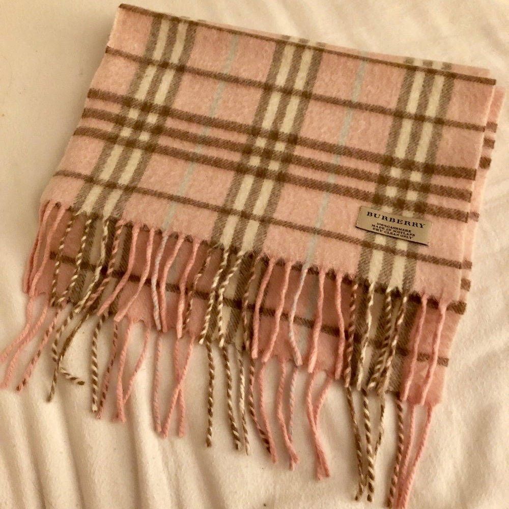 Burberry Classic Check Cashmere Scarf